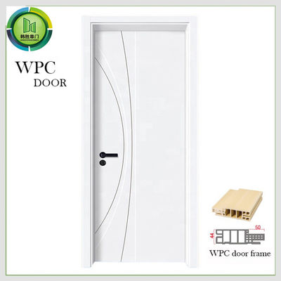 ভালো দাম ISO9001 Certified WPC Interior Door with Mortise Lock and Cylinder Lock Options অনলাইন