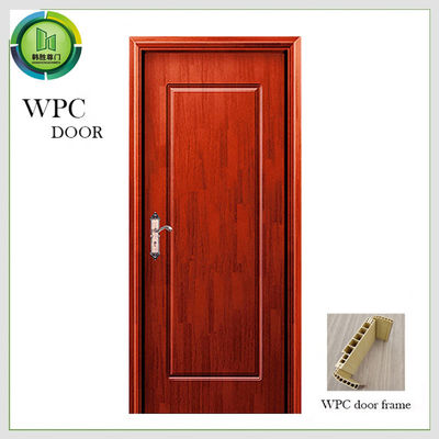 ভালো দাম প্রবেশদ্বার ব্যবহার WPC সাধারণ বাথরুম দরজা আর্দ্রতা প্রতিরোধের জলরোধী অনলাইন