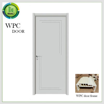ভালো দাম OEM অগ্নি retardant WPC সাধারণ দরজা সাদা ফ্লাশ আর্দ্রতা প্রতিরোধের হোটেল ব্যবহার অনলাইন