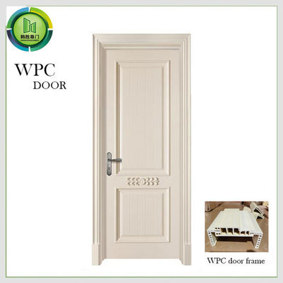 ভালো দাম শব্দরোধী পেইন্টিং WPC কাঠের দরজা Upvc আর্দ্রতা বিরোধী অ্যাপার্টমেন্ট ব্যবহার অনলাইন