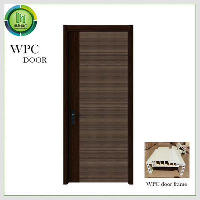 ভালো দাম WPC সাউন্ডপ্রুফ কাঠের দরজা, রাস্তার অভ্যন্তর দরজা 800mm প্রস্থ অনলাইন