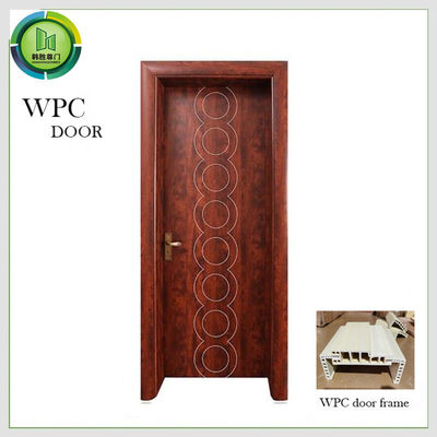 ভালো দাম কম্প্রেশন প্রতিরোধের WPC কাঠের দরজা 2100mm দৈর্ঘ্য কাস্টম স্কুল ব্যবহার অনলাইন