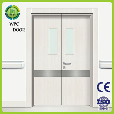ভালো দাম অগ্নিসংক্রান্ত ডাব্লুপিসি ডাবল ডোরস হাসপাতালের ব্যবহার গ্লাস সহ পুনর্ব্যবহারযোগ্য অনলাইন