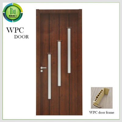 ভালো দাম আর্দ্রতা প্রতিরোধী WPC গ্লাস দরজা বাইরের দিকে খোলার দিক রান্নাঘর ব্যবহার অনলাইন