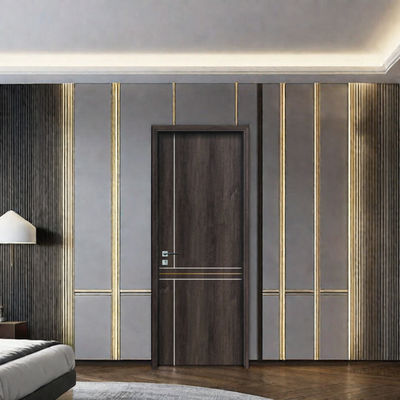 ভালো দাম স্ট্যান্ডার্ড আকার 2100*600*45mm সাউন্ডপ্রুফ কাস্টমাইজযোগ্য WPC হোল ডোর আবাসিক এবং বাণিজ্যিক ব্যবহারের জন্য অনলাইন