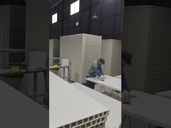 2100*800*45 মিমি সাউন্ড রিডাকশন ইনসেক্ট প্রুফ ডব্লিউপিসি অভ্যন্তরীণ দরজা পেইন্ট মুক্ত