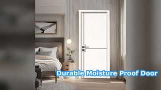 WPC ফাঁপা দরজা টেকসই আর্দ্রতা প্রতিরোধী অভ্যন্তর