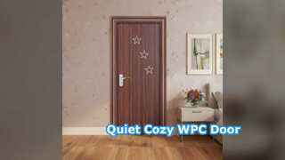 শব্দরোধী WPC অভ্যন্তরীণ দরজা তাপ নিরোধক