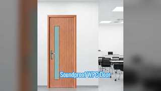 WPC অভ্যন্তরীণ দরজা শব্দরোধী তাপ নিরোধক