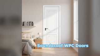 WPC অভ্যন্তরীণ দরজা শব্দরোধী তাপ নিরোধক