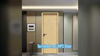টেকসই WPC ফাঁপা দরজা টেরমাইট প্রমাণ ছাঁচ প্রমাণ