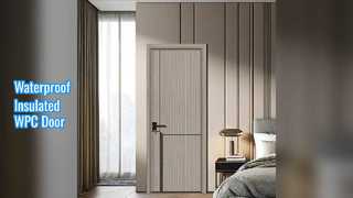 WPC ফাঁপা দরজা আর্দ্রতা প্রমাণ তাপ উত্তাপ